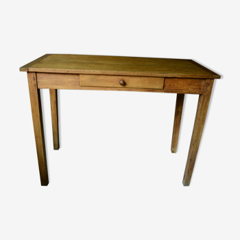 Table de cuisine en bois des années 50/60