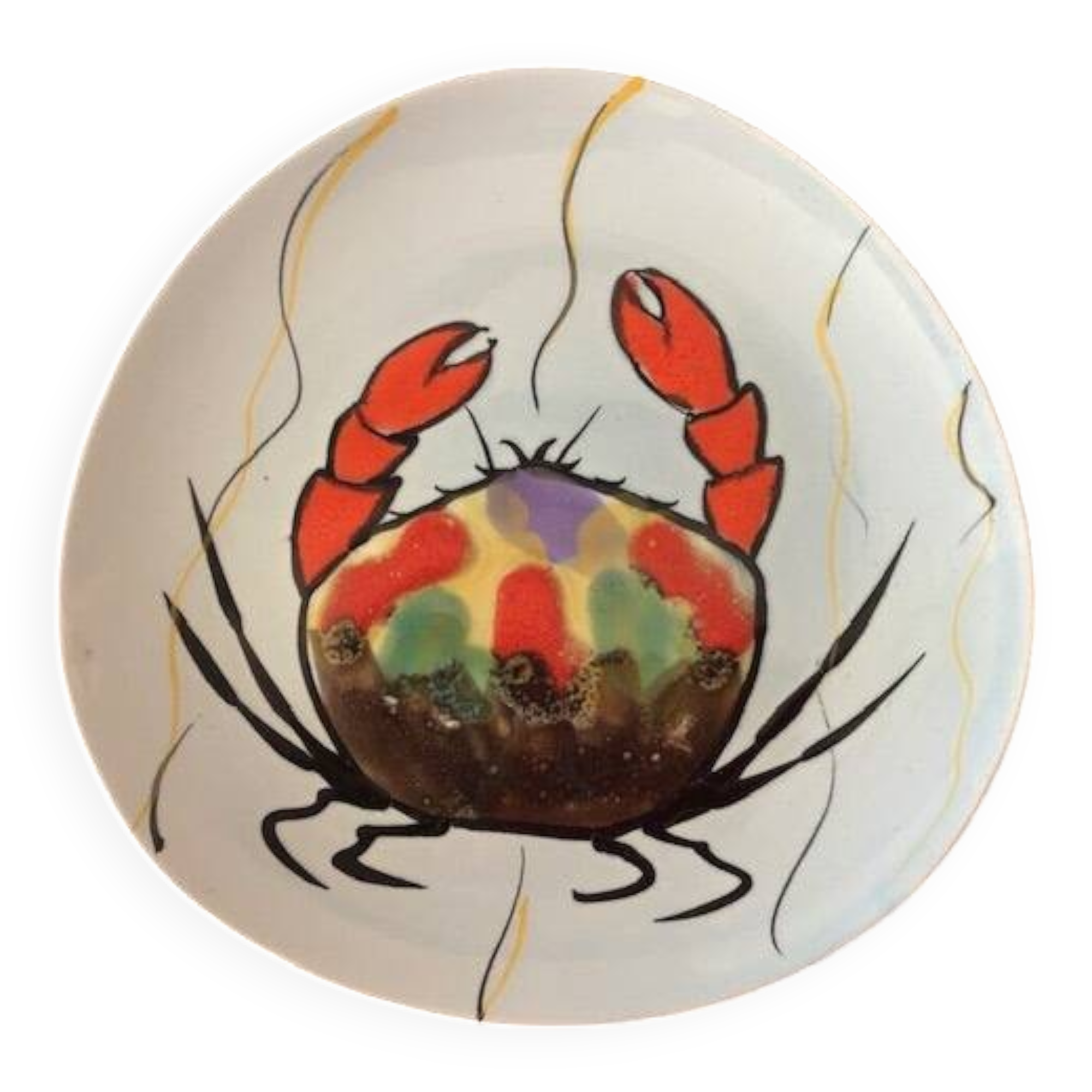 Triangular plate (crab) mbfa pornic