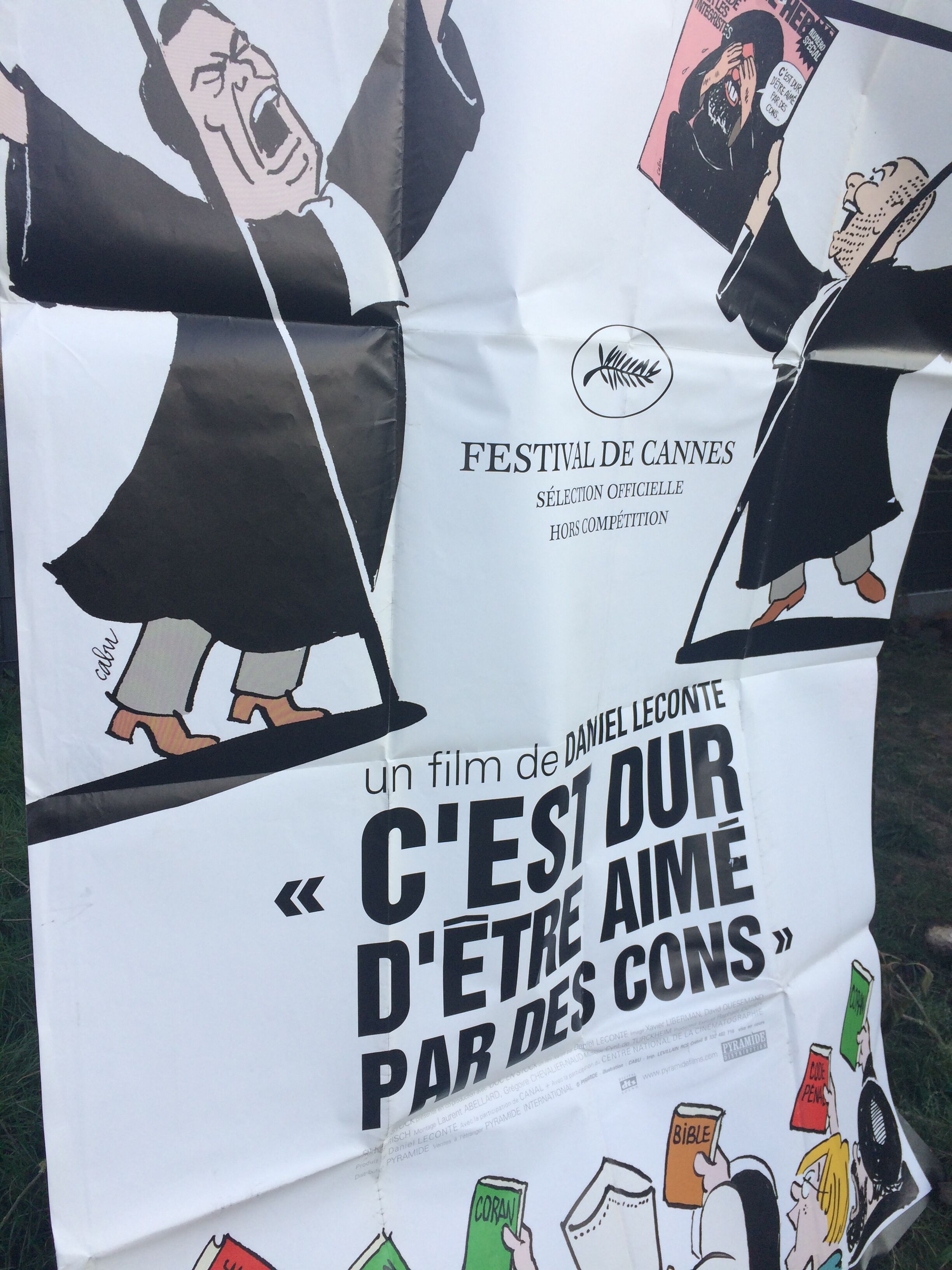 Cinema poster "it's hard to be loved by jerks"