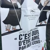 Cinema poster "it's hard to be loved by jerks"