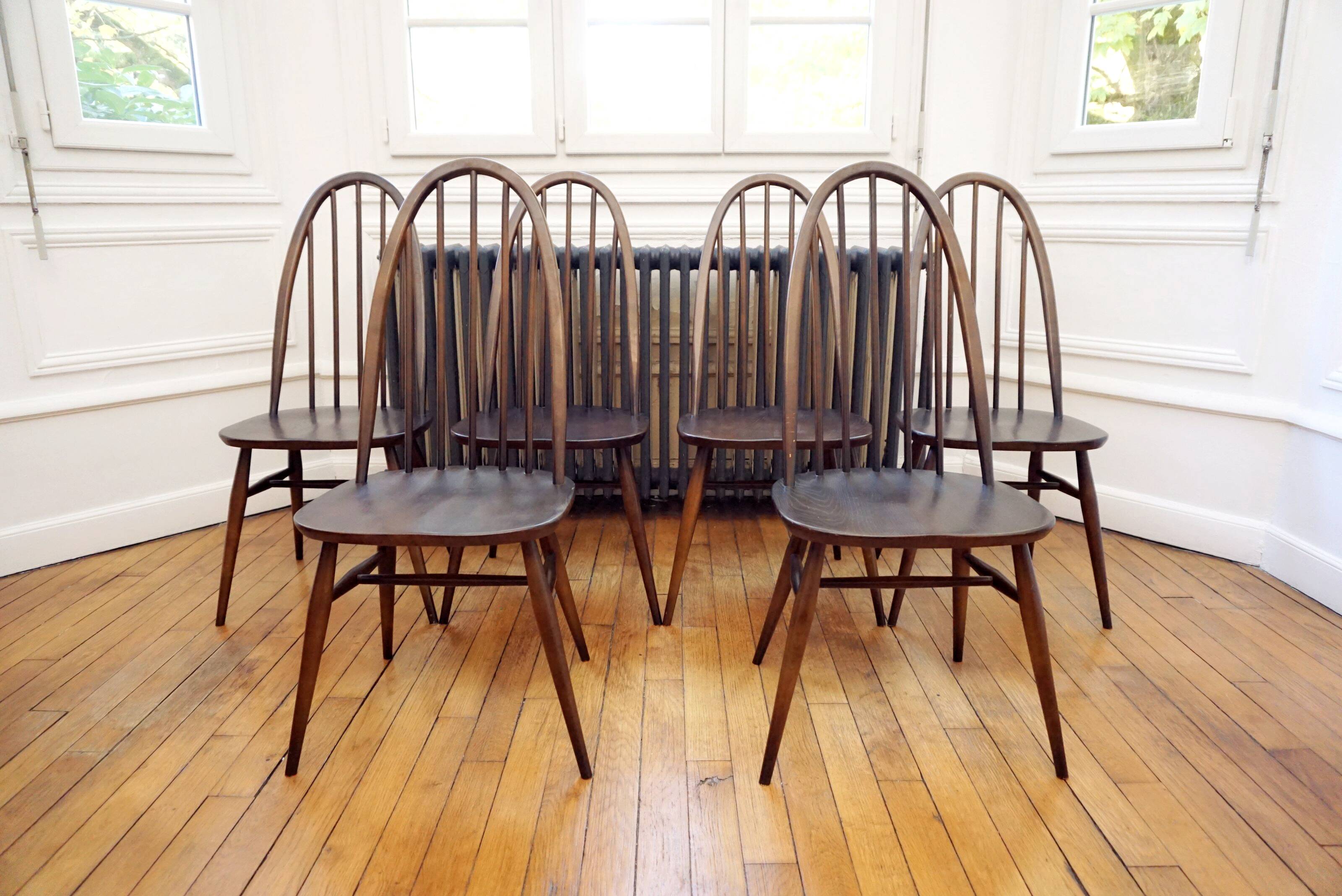 6 Ercol chairs