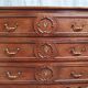 Louis XV walnut chest of drawers