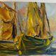 Old painting, Marine signed, 70s/80s