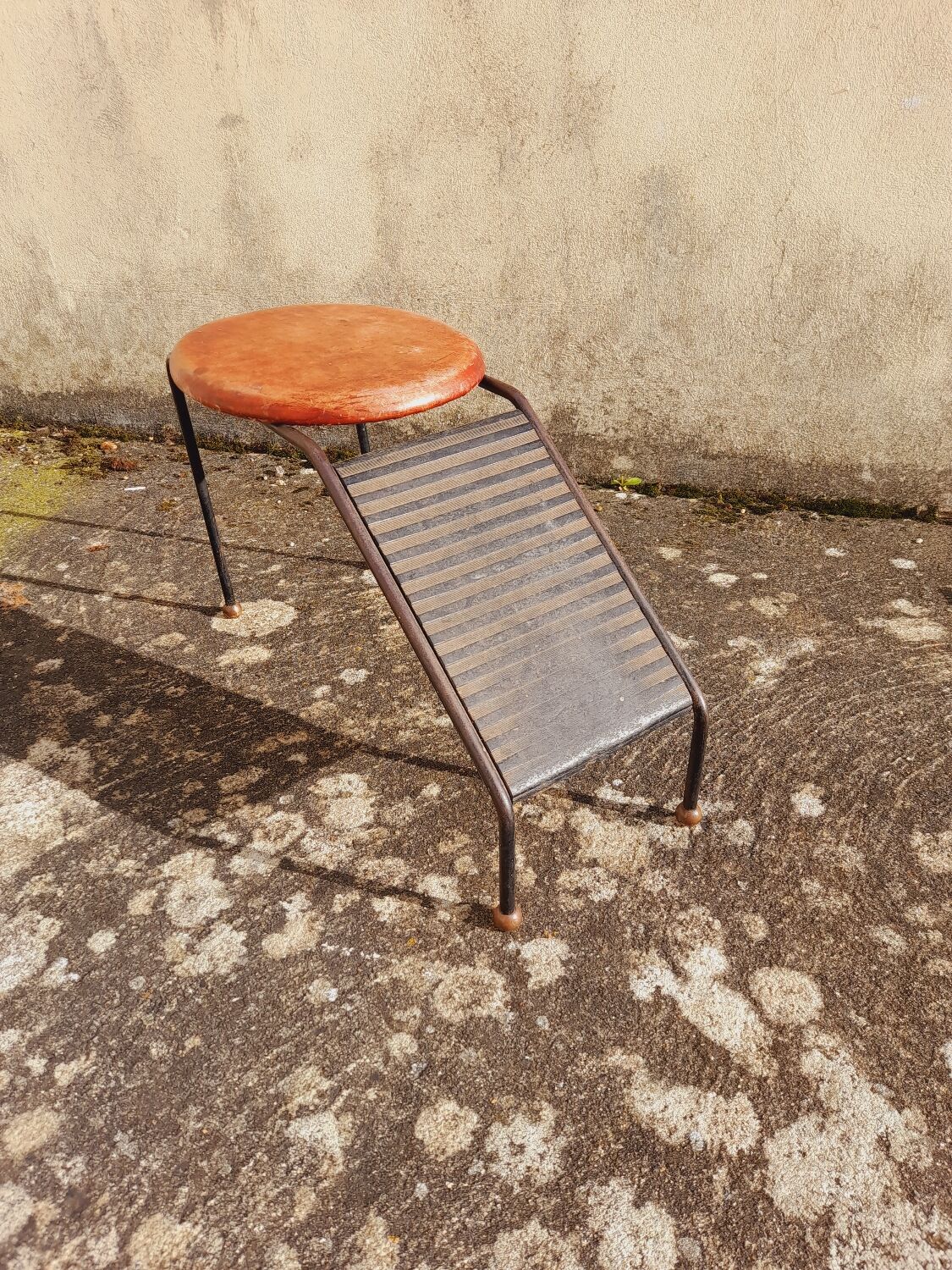 Vintage shoemaker stool