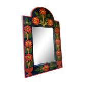 Miroir florale vintage