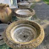 3 Medici vases in reconstructed stone