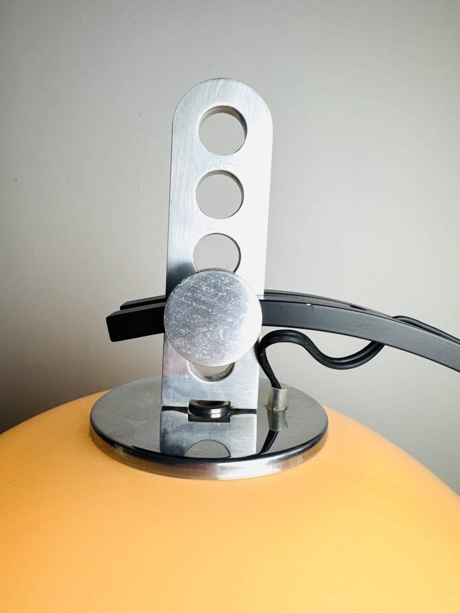 Mushroom Shade Floor Lamp By Dijkstra Lampen, The Netherlands 1970S