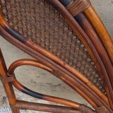 Pair of headboard 1 place in rattan and cannage