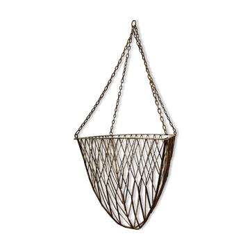 iron hanging planter