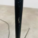Tripod floor lamp 50s black metal