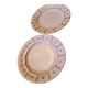 Set of 2 Lancel empty plates/pockets