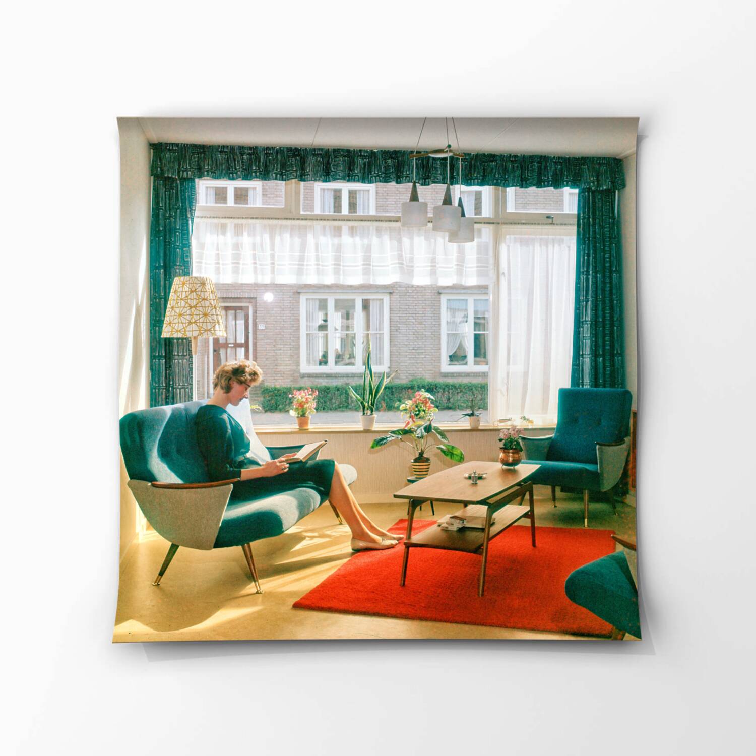 Reading Woman in the Sunlight – Netherlands, 1961 fine art