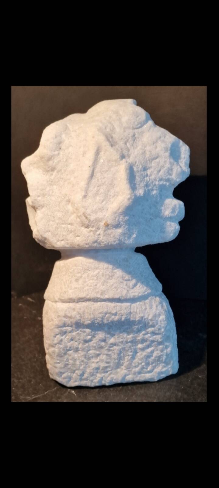 Carrara marble Beethoven bust