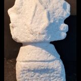 Carrara marble Beethoven bust
