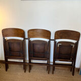 Old cinema bench circa 1940