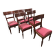 Regency chair series, England 19th century