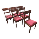 Regency chair series, England 19th century