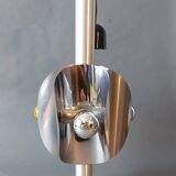 1970 chrome boat propeller pendant light with 3 lights.