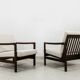 Mid Century Modern Armchairs By Zenon Bączyk, 1960's, Set Of 2