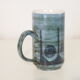 Set of 4 vintage mid century brutalist tea mugs by David Sharp