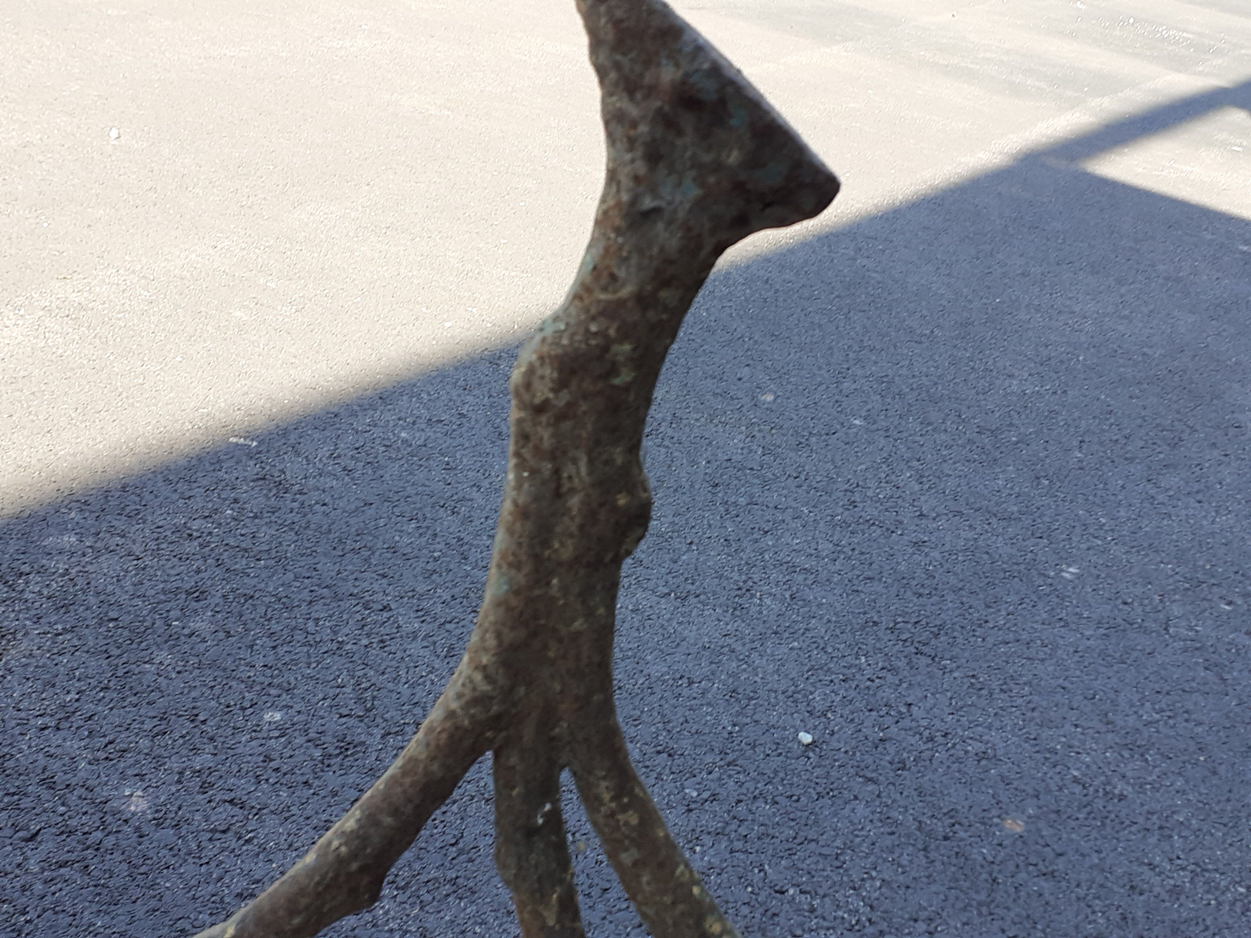 Banc de jardin avec pieds en  fonte