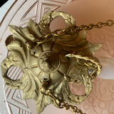 Vintage washbasin ceiling lamp