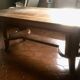 Solid oak table