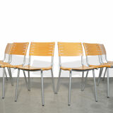 Set of 6 dining chairs by ruud jan kokke for harvink, netherlands 80s/90s