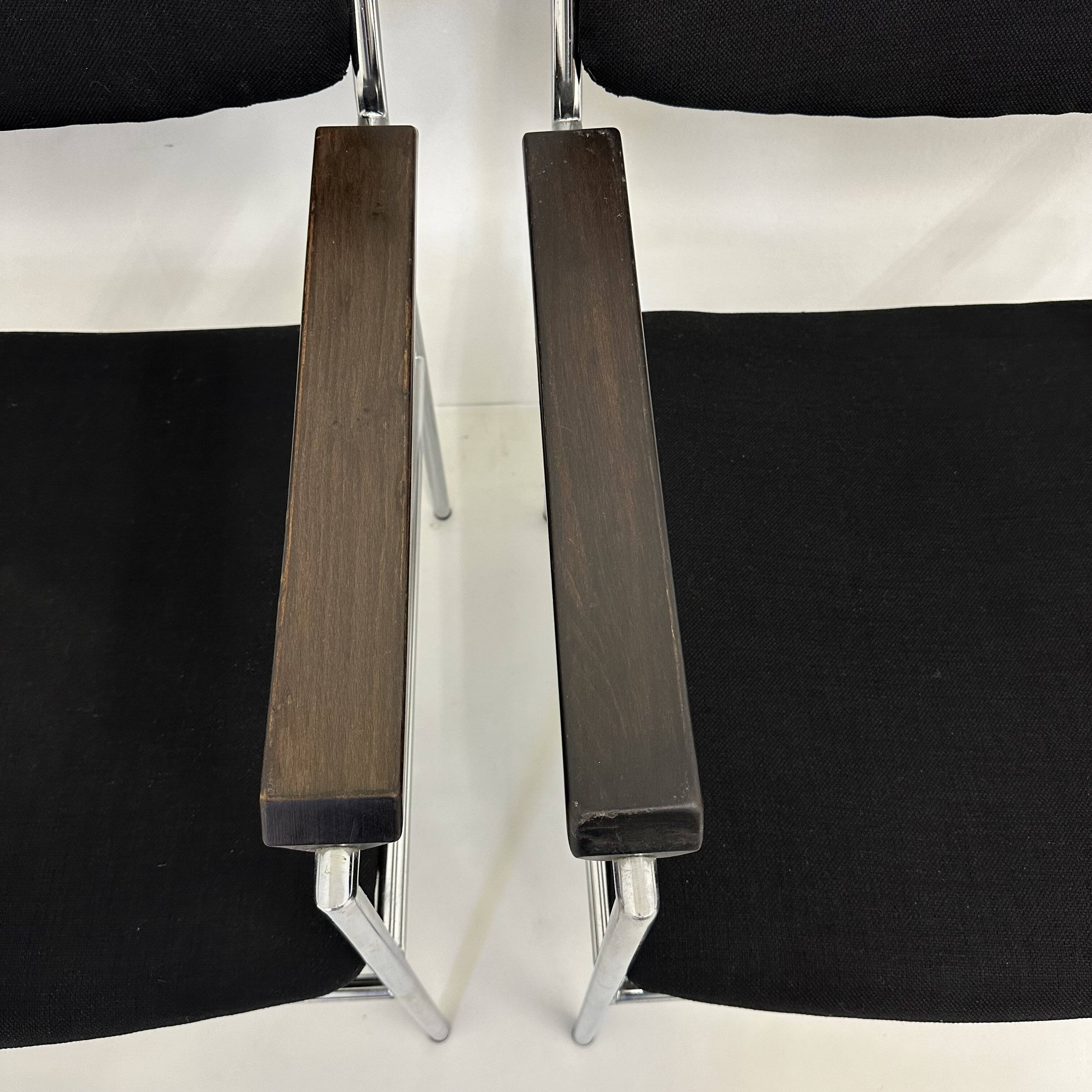 Gijs van der Sluis Minimalist Lounge chair , 1970s