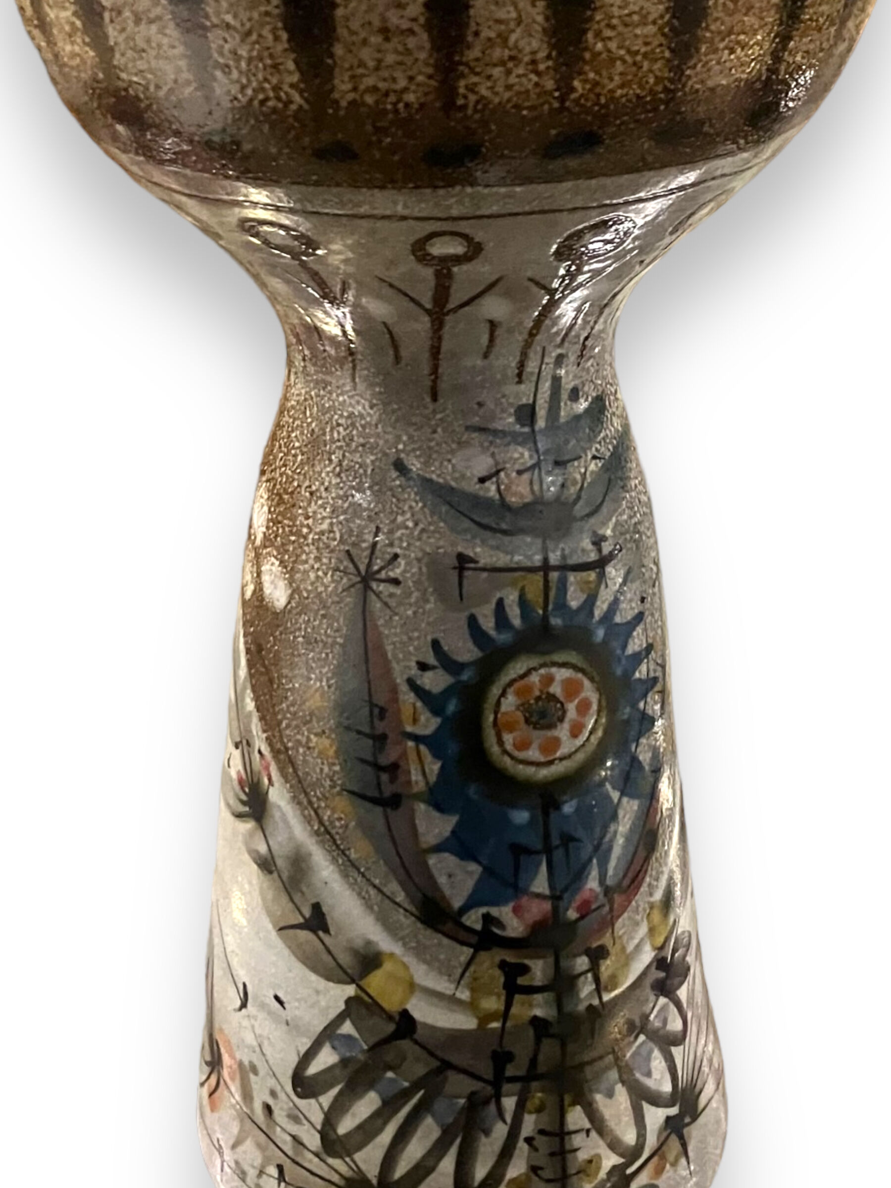 Stoneware vase by andré l'helguen for keraluc