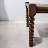 Solid wood coffee table