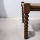 Solid wood coffee table