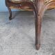 Bergere Louis XV ep 1930/40 walnut gondola