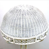 Italian mid-century rattan floor lamp, 1950s
