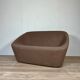 Canapé design salon Pedrali log 368 marron