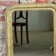 Miroir époque Louis Philippe à décors de fleurs 86x62 cm