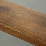 Banc de couloir brocante français / banc pour la table à manger avec un super look