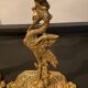 Pair of old bronze candlesticks