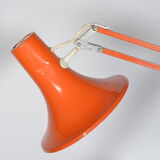 Lampe d'architecte orange