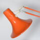 Lampe d'architecte orange