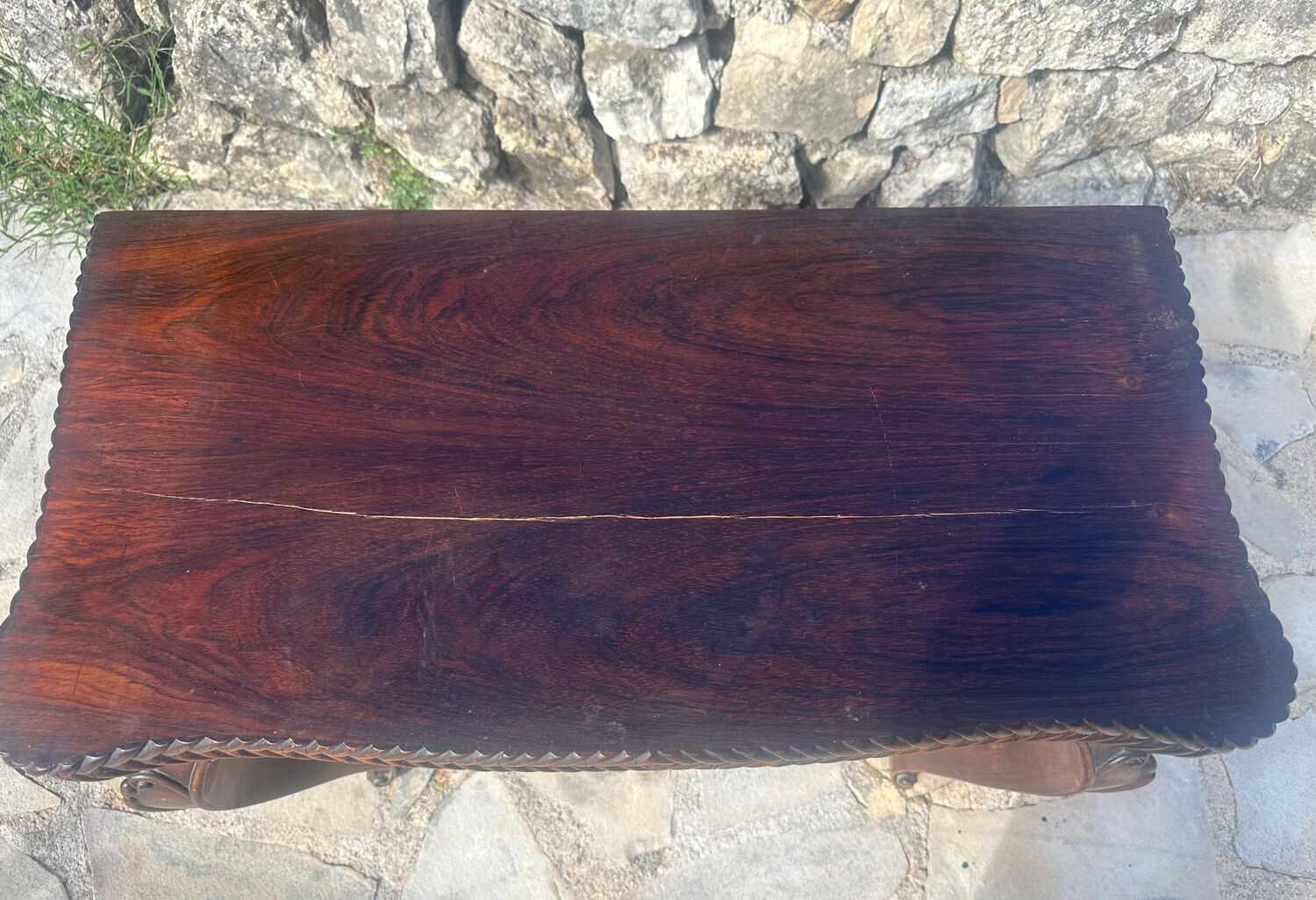 Louis XV style games table, 19th century