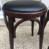 Duo de tabourets bas