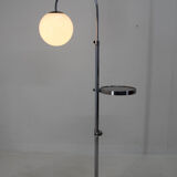 Bauhaus or Functionalist Floor Lamp with Adjustable Height, 1940s