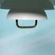 Vintage Scandinavian bowl lamp, minimalist mid-century pendant.
