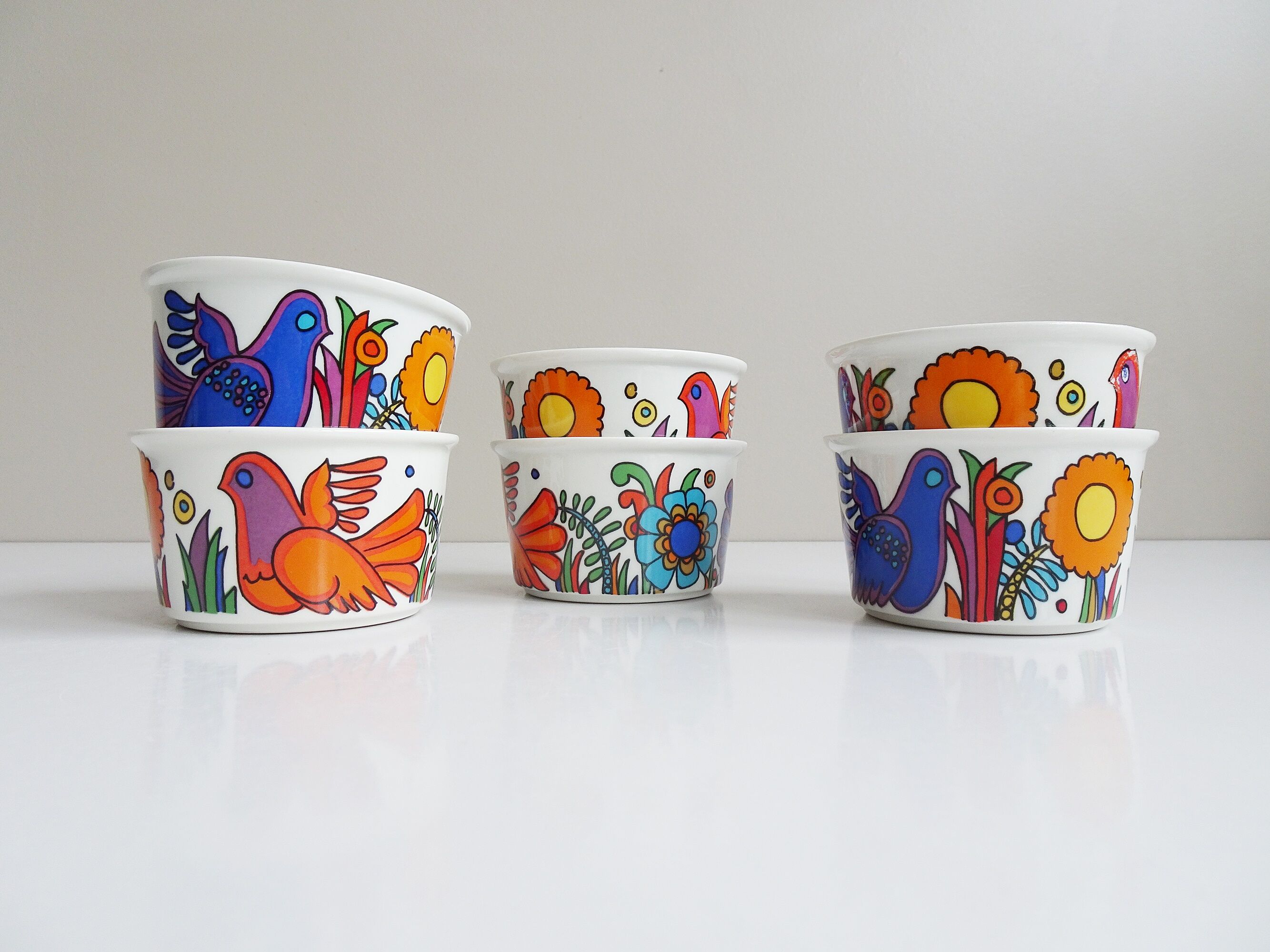 Lot de 6 ramequins Villeroy et Boch Acapulco