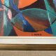 Painting, abstract painting by Royer, 1960s