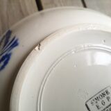 Ancient Saladier ceramics by Digoin Sarreguemines Model Simone