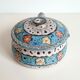 Ceramic pan stoneware lava vulcain - made in france - 60s