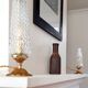 Vintage lamp to lay