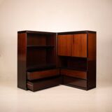 Coppia di Armadietti e Bar "S11" di Angelo Mangiarotti per Sorgente dei Mobili